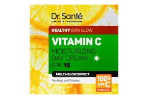 Крем дневной омолаживающий SPF 15 Vitamin C Dr.Sante 50мл