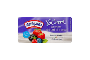 Йогурт 2.9-3.3% пастеризований Дикі ягоди YoCrem Sterilgarda Alimentari к/у 2х100г