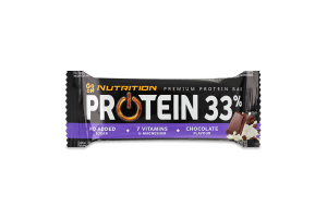 Батончик з високим вмістом білка зі смаком шоколаду Protein 33% Go On Nutrition м/у 50г