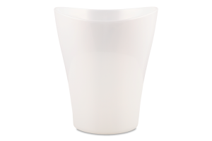 Вазон д/орхідей Ніка біла перлина 13*15,5см Алеана