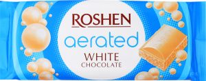Шоколад белый пористый Roshen м/у 80г