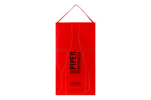 Шампанское 0.75л 12% белое брют Cuvee Piper-Heidsieck бут + бокал 2шт