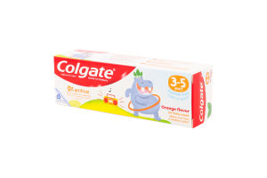 Паста зубная для детей 3-5лет со вкусом апельсина Colgate 60мл