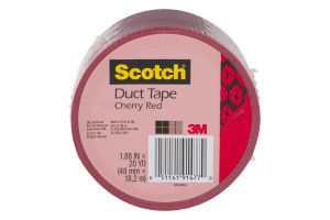 Scotch Duct Tape Cherry Red