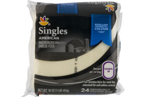 Ahold Cheese Singles American - 24 CT
