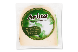 Сыр 50% полутвердый козий молодой PGI Arina кг