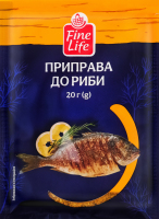 Приправа до риби Fine Life м/у 20г