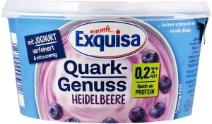 Десерт сирний Чорниця 0,2% 500г Exquisa