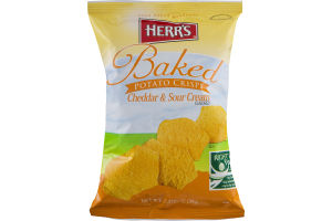 Herr's Baked Potato Crisps Cheddar & Sour Cream Flavored