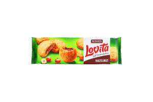Печиво здобне Hazelnut Soft Cream Cookies Lovita Roshen м/у 127г