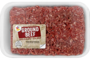 Ahold 93% Lean and 7% Fat Ground Beef