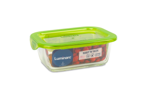 Ємність для їжі прямокутна 370мл Lum. Keep'n Box G8402