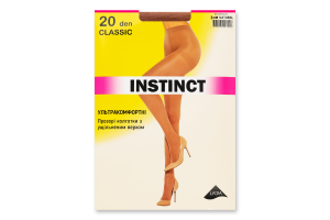 Колготки женские Instinct Classic 20den 3 natural