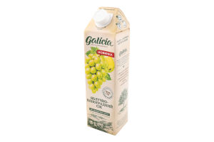 Сік неосвітлений пастеризований яблучно-виноградний Galicia т/п 1л