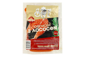 Сосиски з лососем Silver Food в/у 250г
