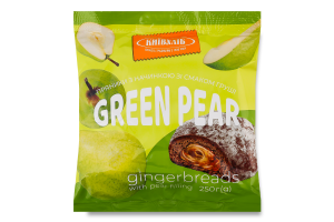 Пряники с начинкой со вкусом груши Київхліб м/у 250г