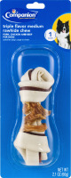 Companion Triple Flavor Medium Rawhide Chew Pork, Chicken and Beef For Dogs - 1 CT
