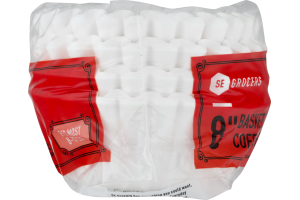 SE Grocers 8 " Basket Style Coffee Filters - 200 CT
