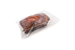 Кекс з фруктовим наповнювачем з шматочками вишні та журавлини 295г плівка Міра 22