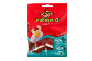 Цукерки желейні з фруктовим соком Super Mix Pedro м/у 80г