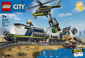 Конструктор для дітей від 7років №60508 Police train heist City Lego 1313ел