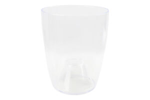 Горщик д/орхідей прозорий 15*17см Алеана