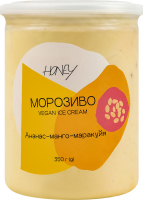 Морозиво Ананас-манго-маракуя Vegan Honey п/б 350г