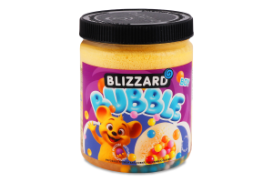Морозиво Blizzard пломбір банановий з рисов кульк