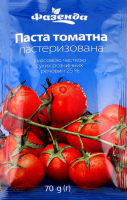 Паста томатна 25% пастеризована Фазенда м/у 70г