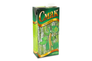 Сок березовый с сахаром Смак т/п 1л