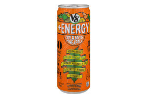 V8 + Energy Juice Drink Orange Pineapple