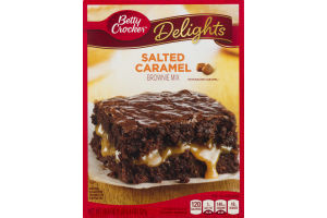 Betty Crocker Delights Brownie Mix Salted Caramel