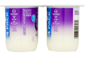 Dannon Light & Fit Nonfat Yogurt Vanilla - 4 CT
