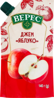 Джем нестерилизованный Яблоко Верес д/п 140г