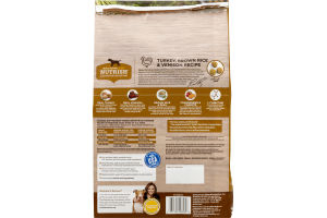 Rachael Ray Nutrish Super Premium Food For Dogs Turkey, Brown Rice & Venison Recipe