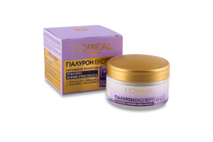 Крем-маска для шкіри обличчя нічний Гіалурон експерт L'Oreal Paris 50мл