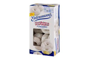 Entenmann's PoP'ettes Donuts Powdered