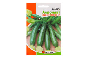 Насіння Кабачок Аеронавт пакет гігант 20г Яскрава