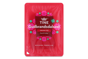 Сир TINE Gudbrandsdalen з коров та козин молока35%