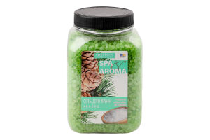 Сіль д/ванн СПА Арома Хвойна з ефірними оліями кедра та кипариса 750г Біотон