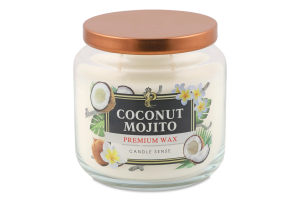 Свічка ароматична Coconut-mojito 350г скло Пако ІФ