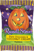 Russell Stover Dark Chocolate & Coconut Cream Pumpkin