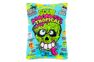 Льодяники Tropical Sour Madness 60г