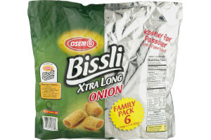 Osem Bissli Onion Xtra Long - 6 PK