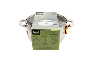 Каструля 4,5л з скляною кришкою 22см 26-238-126 Krauff