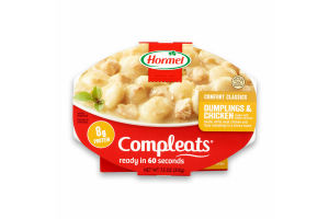 Hormel Compleats Dumplings & Chicken, 7.5 Ounce