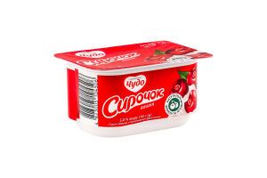 Творожок 5% взбитый с наполнителем фруктовым Вишня Чудо ст 100г