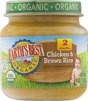 Earth's Best Organic Chicken & Brown Rice Stage 2
