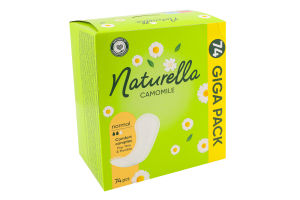 Прокладки щоденні Normal Camomile Naturella 74шт
