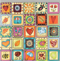 Блокнот лінія з перфорацією та клеєве кріплення 10*10см 60аркушівТетрада